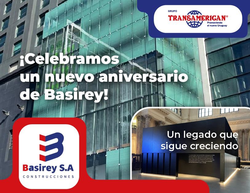 Basirey celebra su 22º Aniversario: Un legado de excelencia y compromiso con el país.